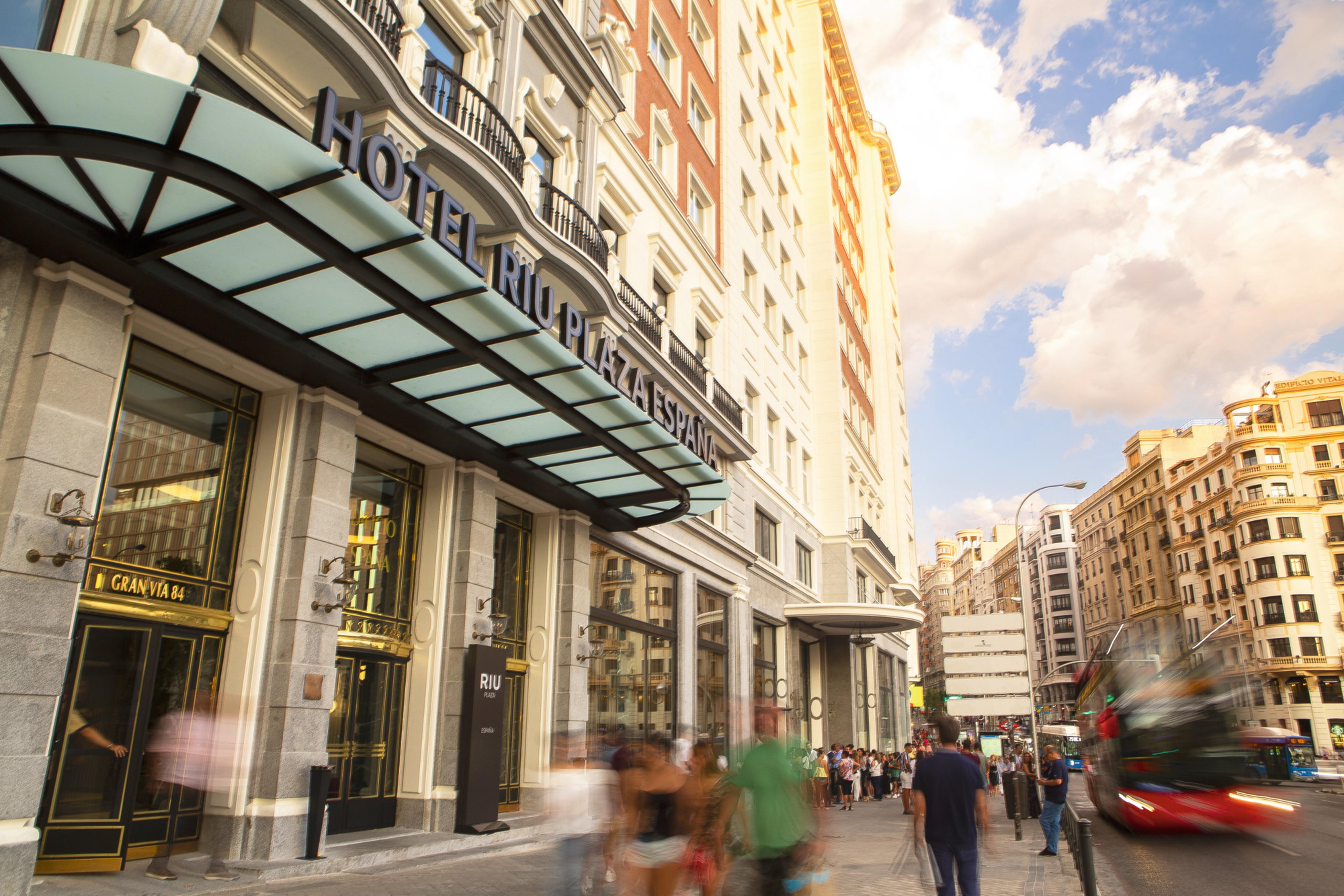 Riu Plaza Espana Мадрид Экстерьер фото